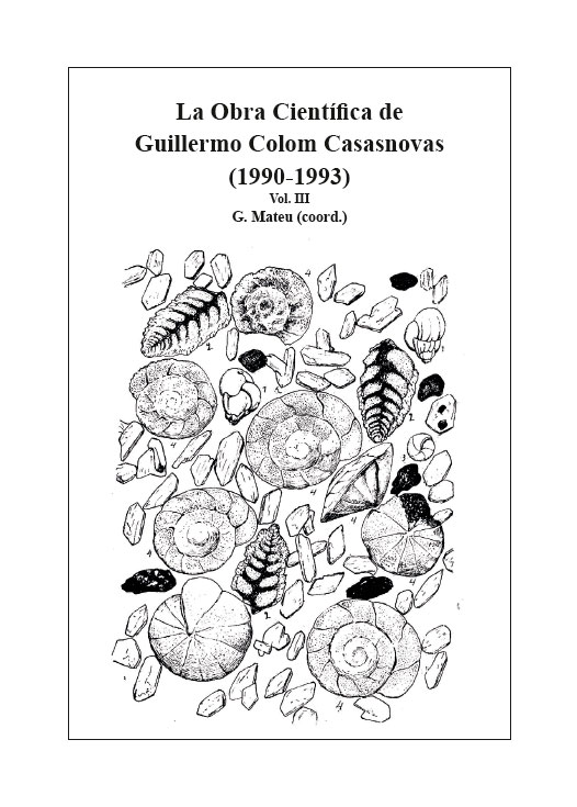 Monografia-La obra científica de Guillermo Colom Casasnovas (III)