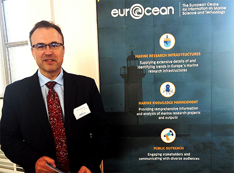 Carlos García Soto, Coordinador de Relaciones Internacionales del  Instituto Español de Oceanografía (IEO) y Vicepresidente de EurOcean