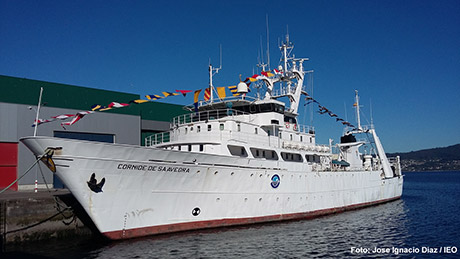 El Instituto Español de Oceanografía realiza un acto de homenaje al buque oceanográfico Cornide de Saavedra