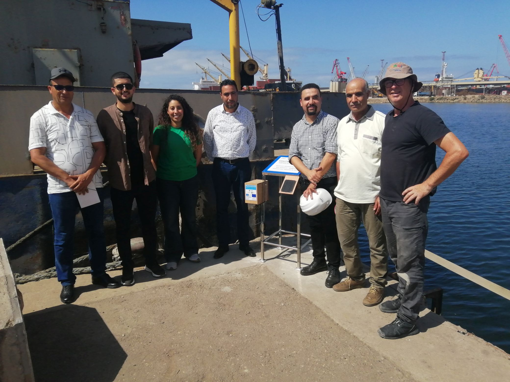 El IEO y la UIB diseñan e instalan tres estaciones de control del nivel del mar en Marruecos, Egi...