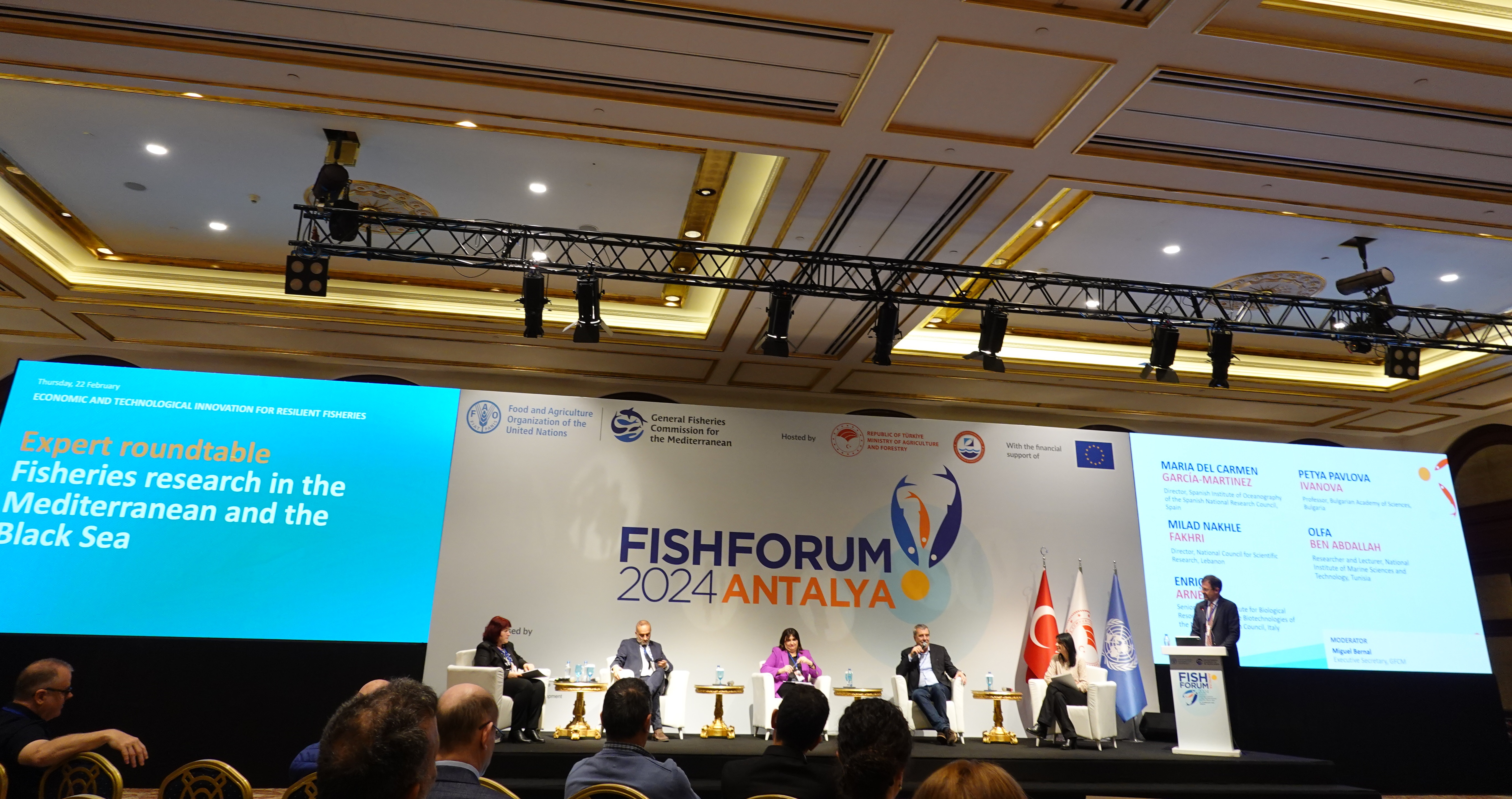 El IEO participa en el II Foro de la Pesca del Mediterráneo y el Mar Negro