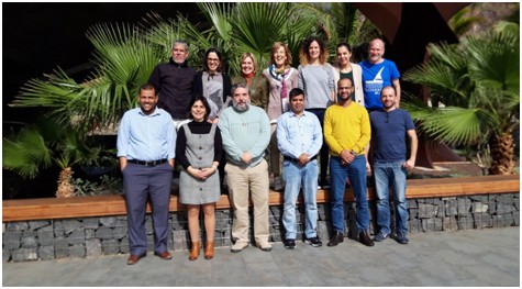 Participantes del workshop realizado en el C.O. de Canarias