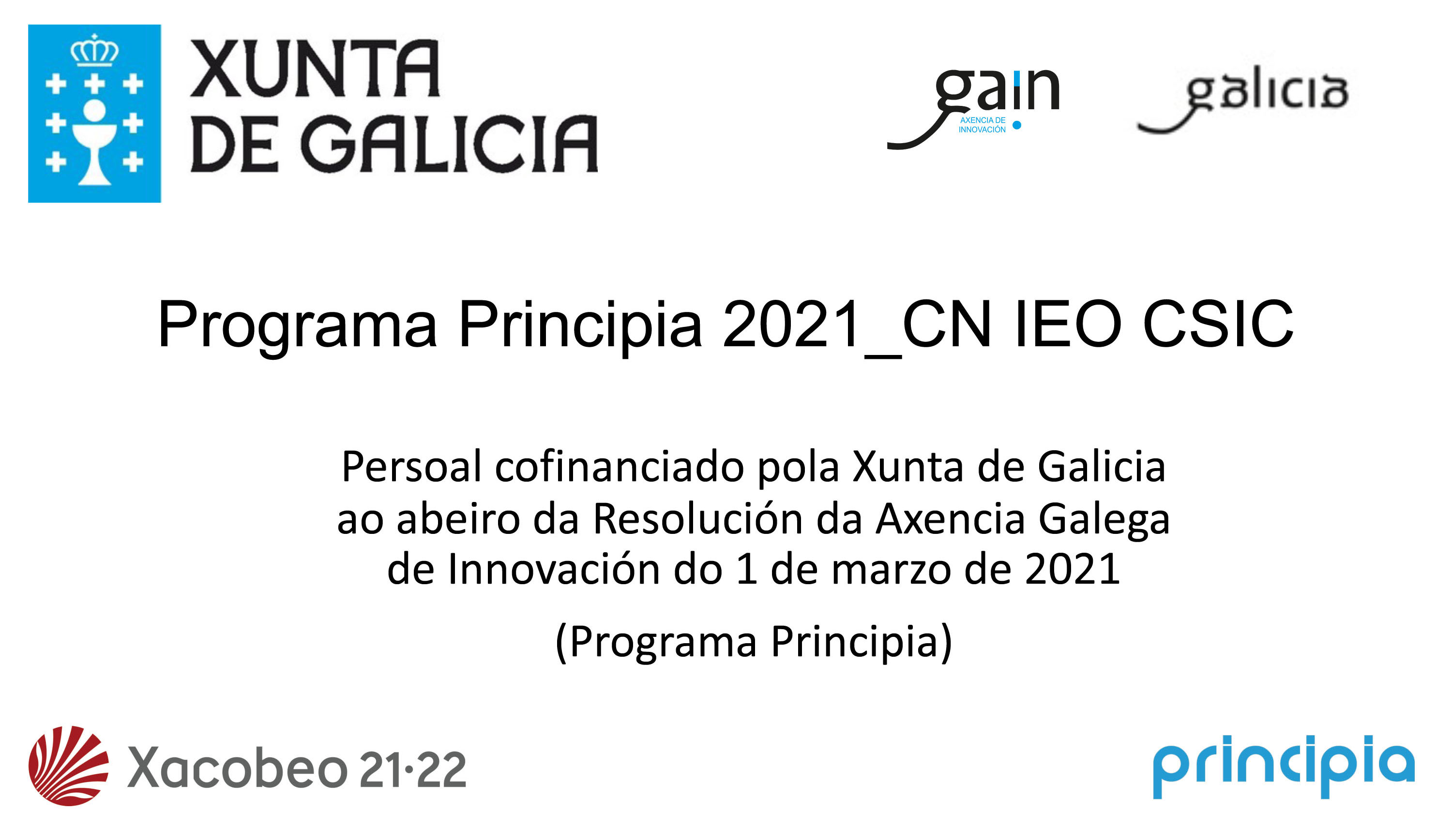 Programa Principia 2021