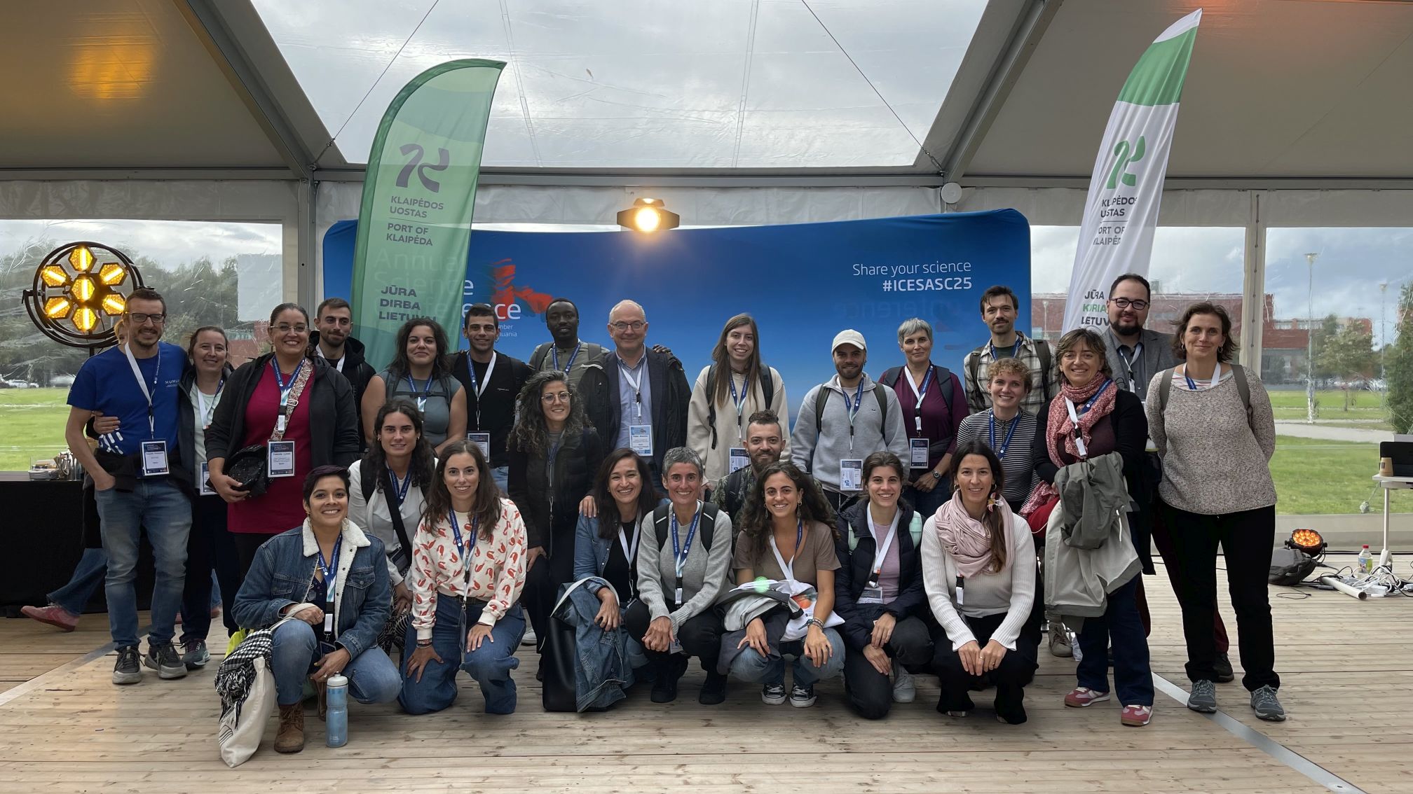 Científicas y científicos representantes de todos los centros oceanográficos han participado en la conferencia de ICES 2025. © IEO-CSIC