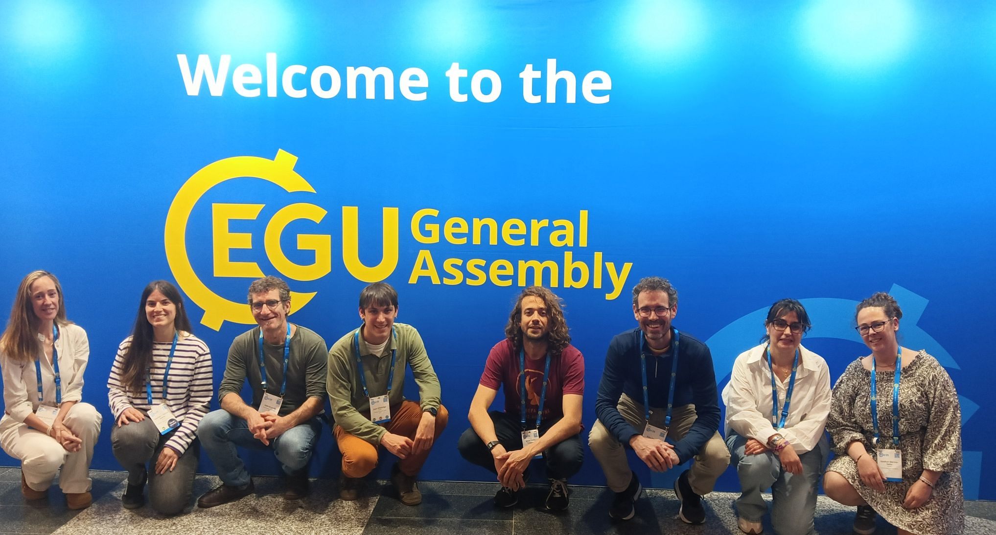 Investigadoras e investigadores del IEO participantes en EGU 2025. © IEO, CSIC