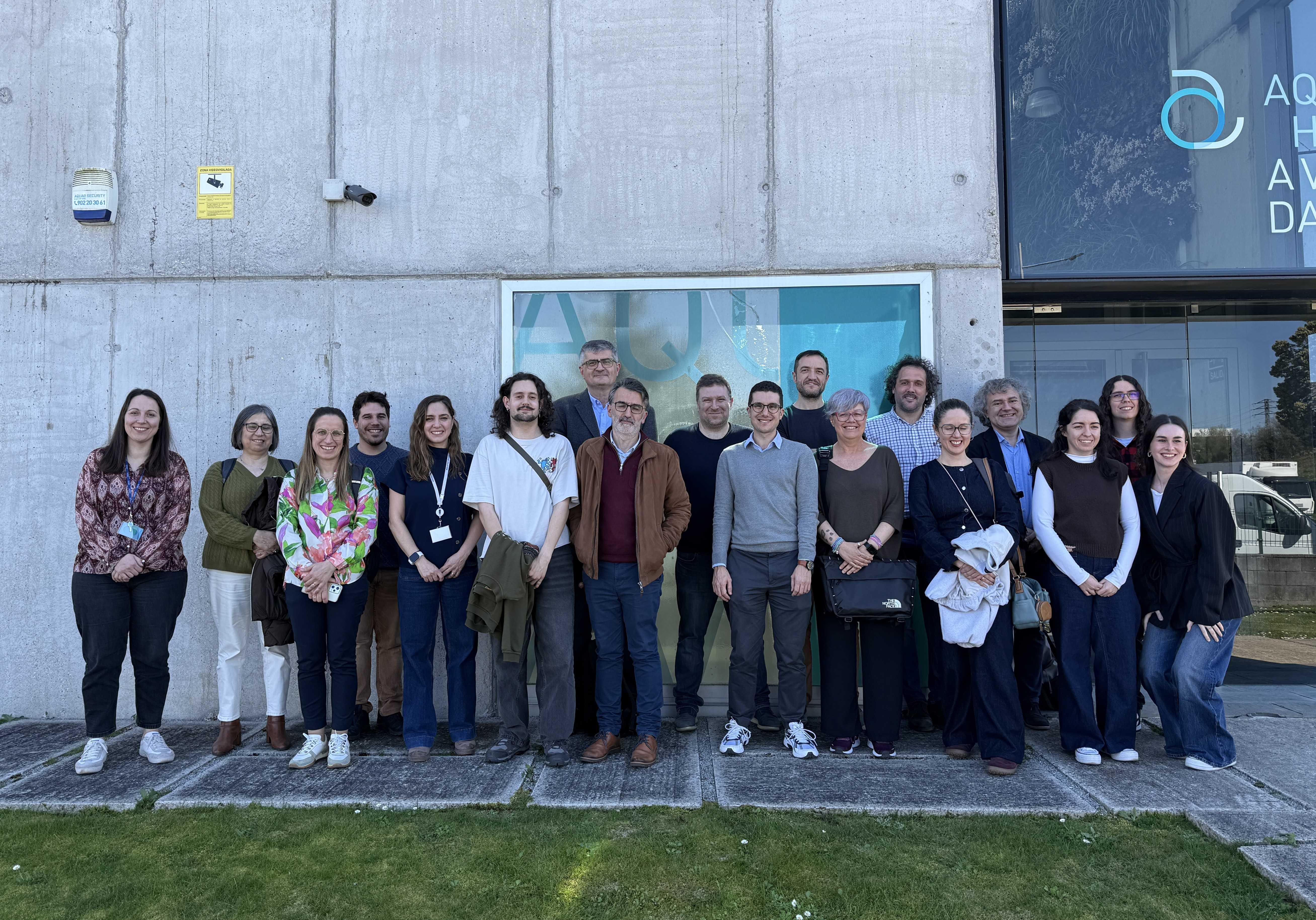 Foto de grupo de los participantes en CAPTURE durante la reunión inicial del proyecto.