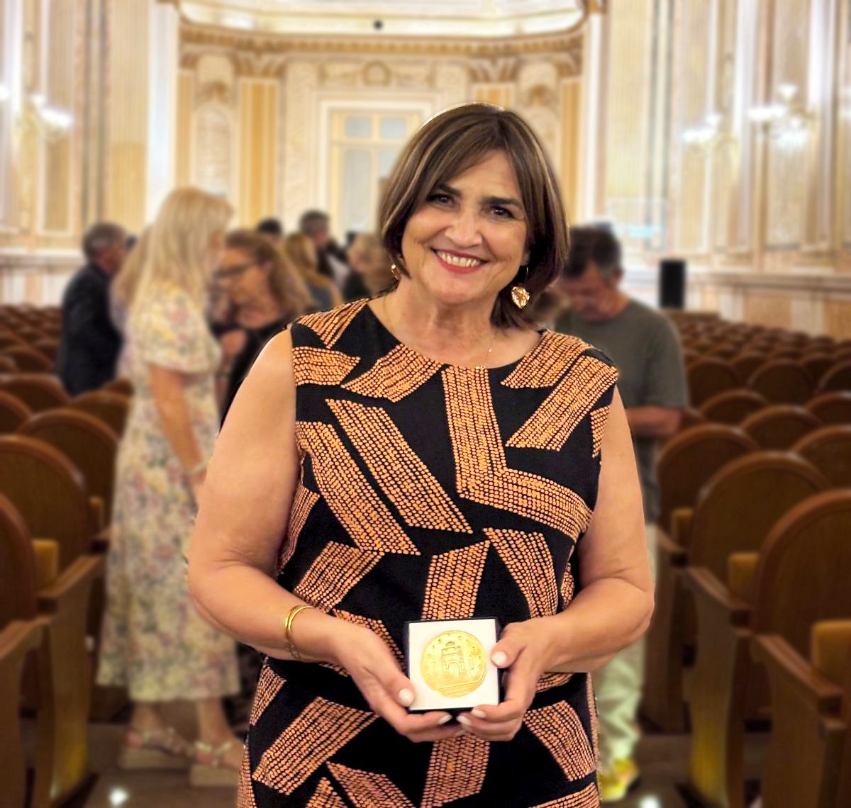 María del Carmen García ha sido reconocida con este galardón por su contribución en el ámbito científico a la cultura y la sociedad malagueñas © Centro Oceanográfico de Málaga (IEO, CSIC)