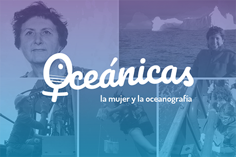 Cartel de Oceánicas, la mujer y la oceanografía