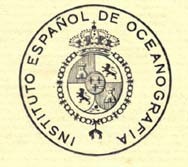 Sello usado por el IEO en 1922 (Ministerio de Instrucción Pública y Bellas Artes)