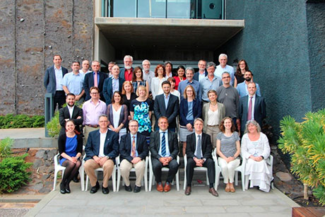 Asistentes  a la reunión plenaria  del CME en el Centro Oceanográfico de Canarias