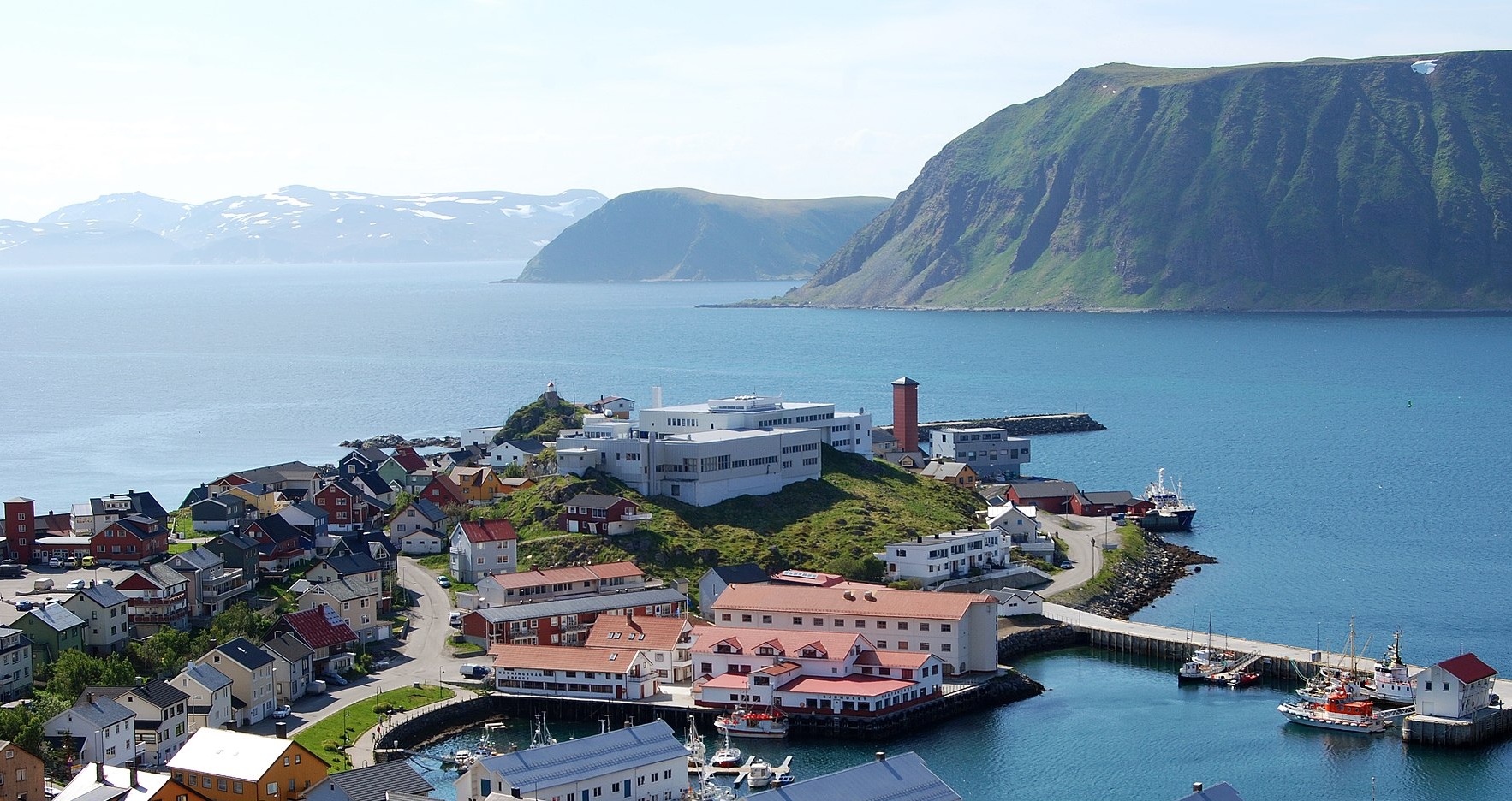 Localidad de Honningsvåg, Noruega, en el mar de Barents, cuyos ecosistemas mostraron una mayor resiliencia.