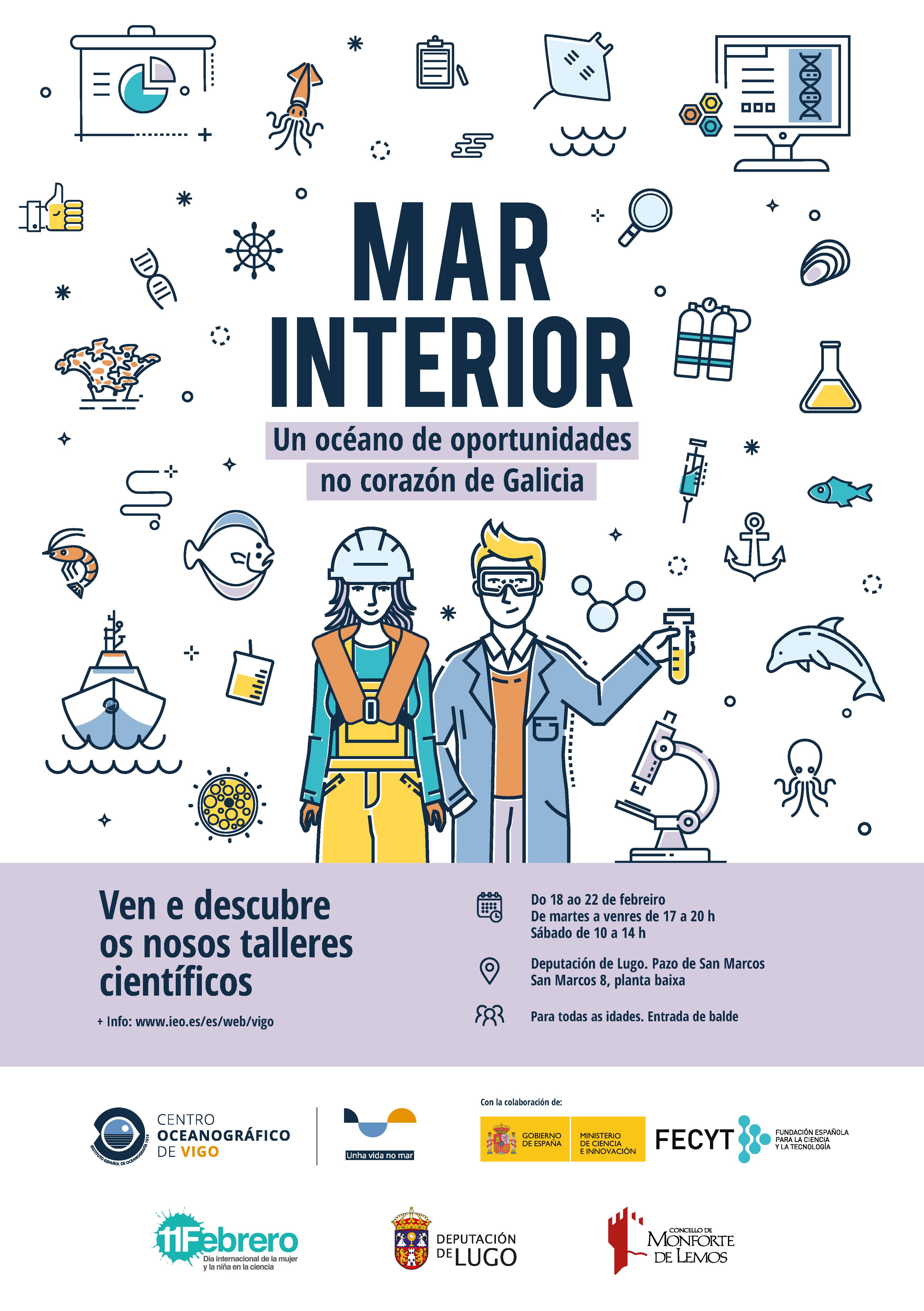 Actividades proyecto Mar Interior en Lugo